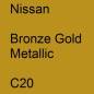 Preview: Nissan, Bronze Gold Metallic, C20.